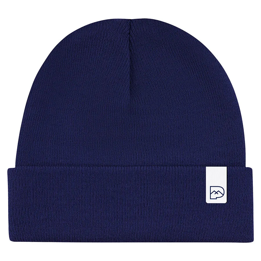 Strick-Beanie uni