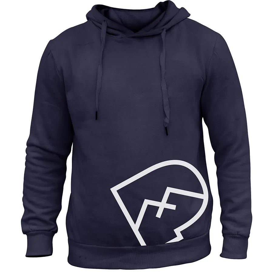 Hoodie mit Kapuze in navy
