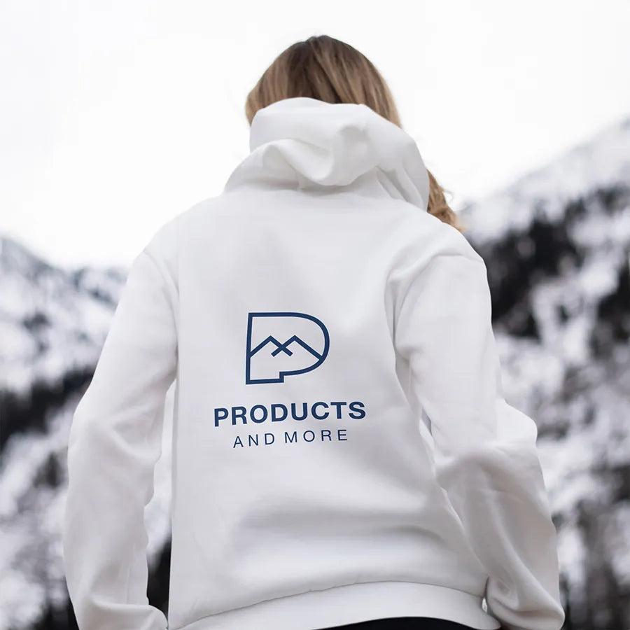 Hoodie mit Kapuze in Verwendung