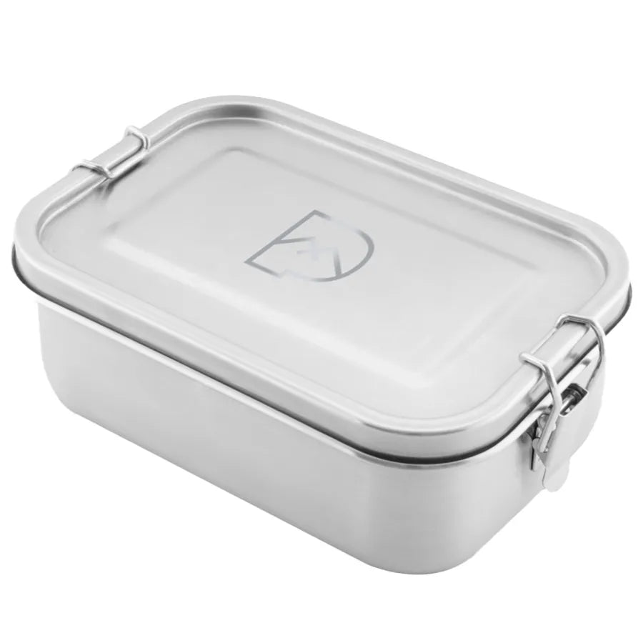 Brotdose Edelstahl mit Edelstahldeckel