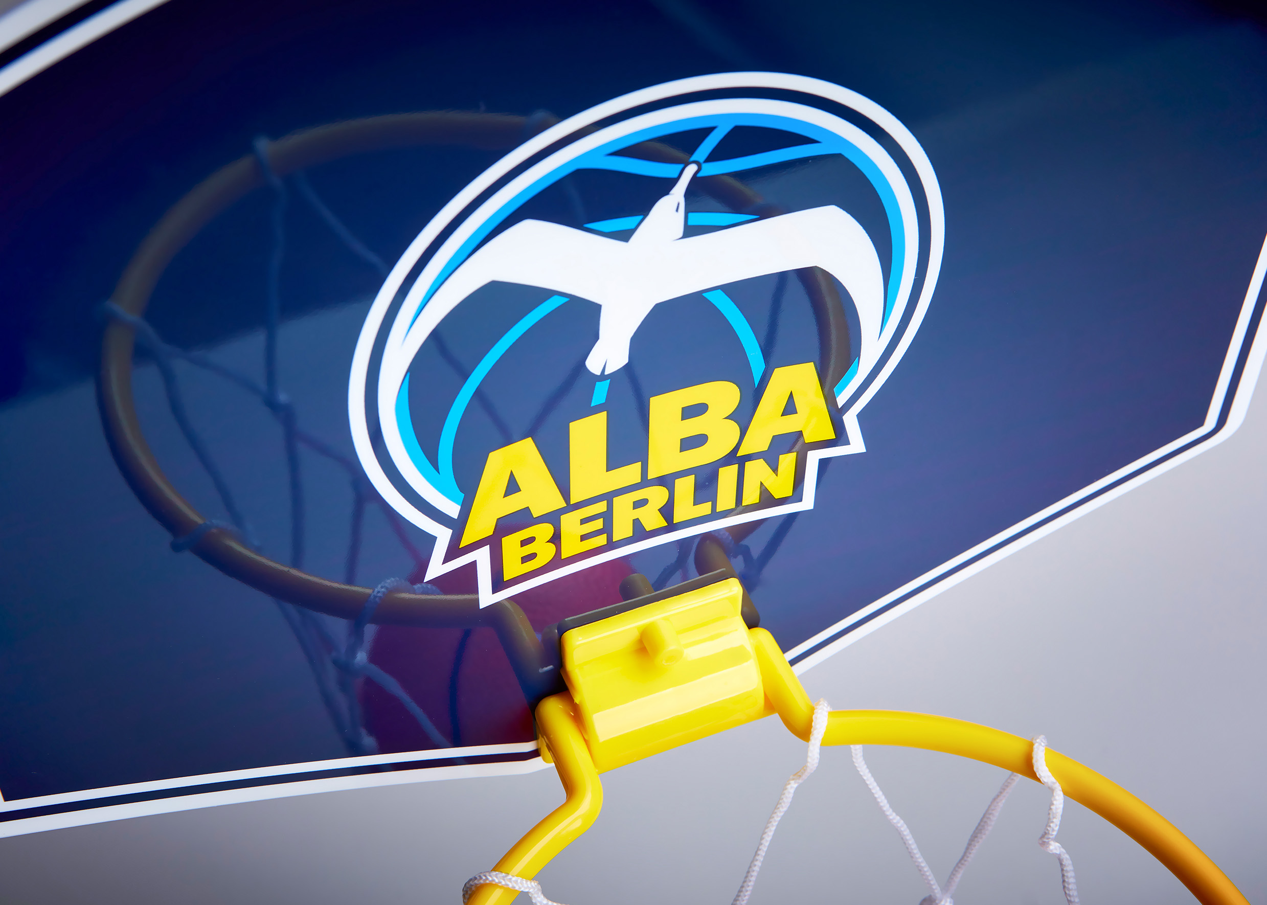 Fanartikel herstellen lassen, Fanartikelhersteller, Basketbalkorb Alba Berlin