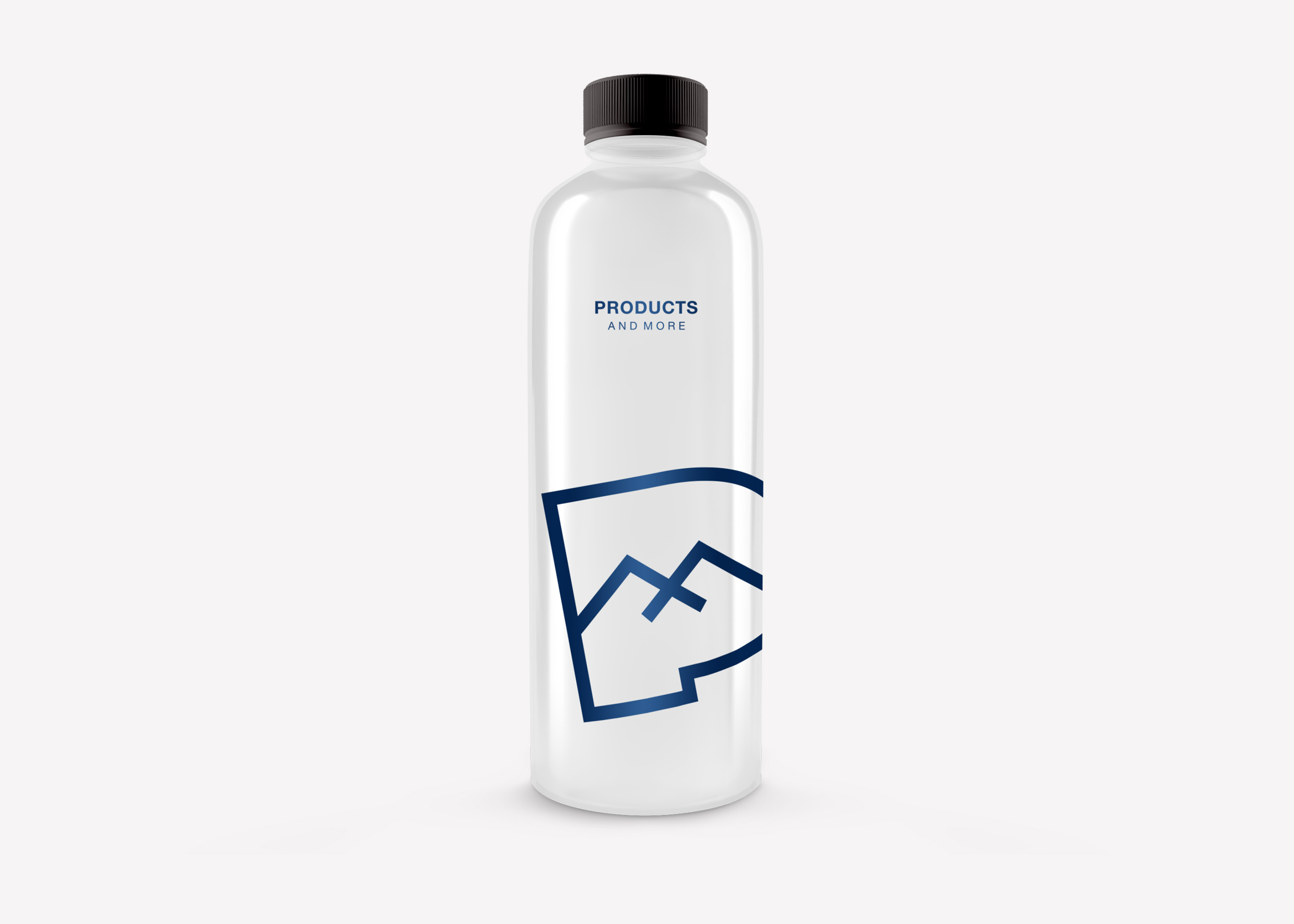 Glasflasche mit Firmenlogo, Glasflasche als Werbeartikel bedrucken